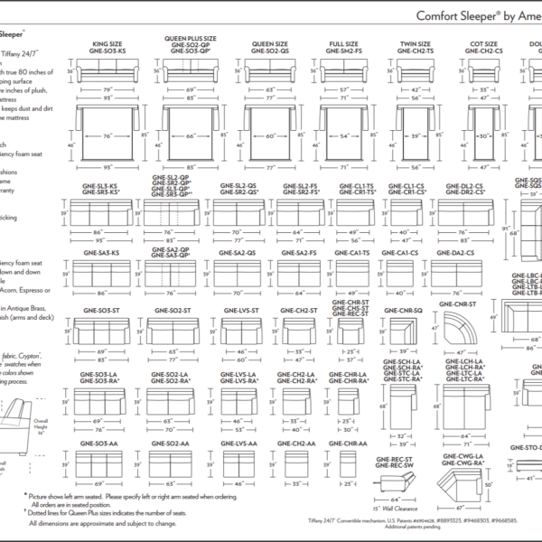 Gaines_Comfort_Sleeper_Spec_Sheet