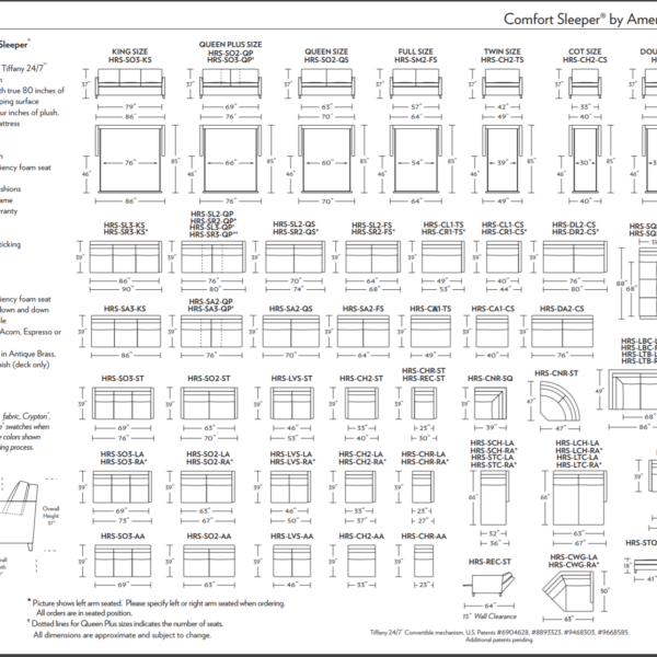 Harris_Comfort_Sleeper_Spec_Sheet