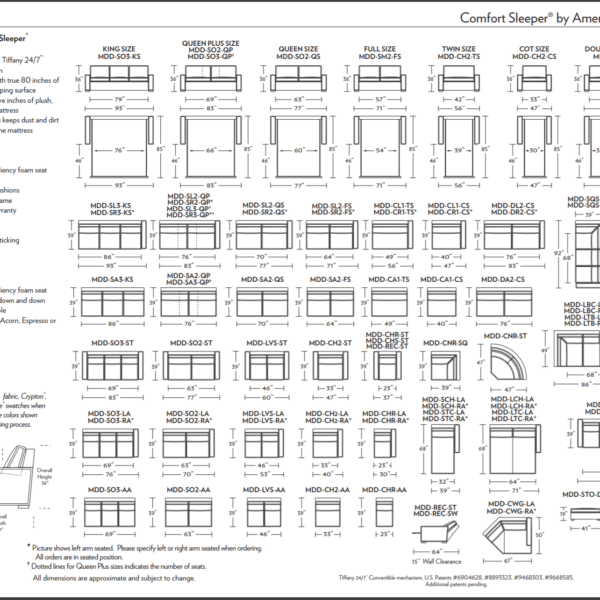 Madden_Comfort_Sleeper_Spec_Sheet