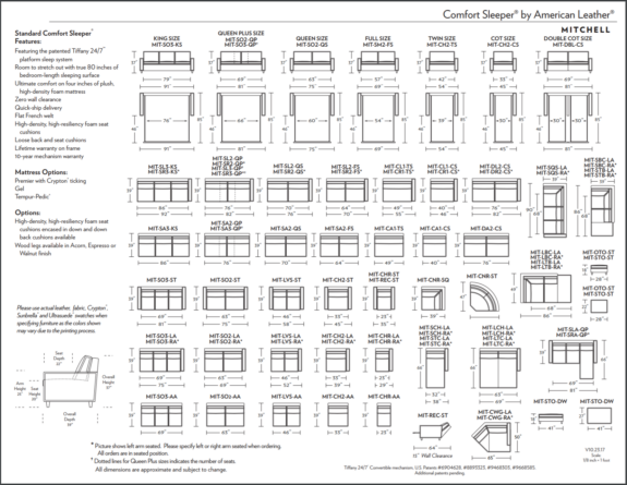 Mitchell_Comfort_Sleeper_Spec_Sheet