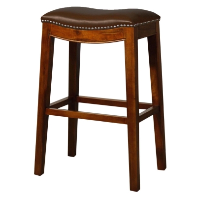 Elmo Bar Stool- Brown