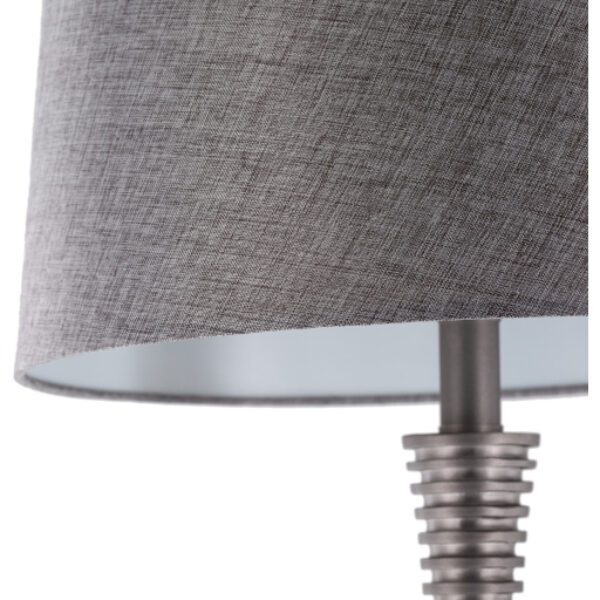 grey table lamp