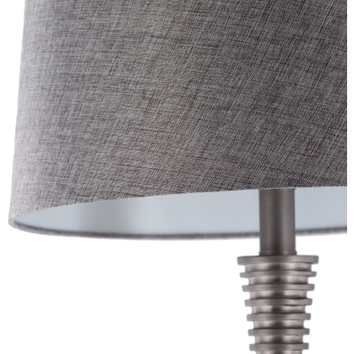 grey table lamp