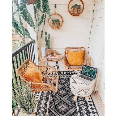 Turn Your Tiny Patio into a Charming Oasis