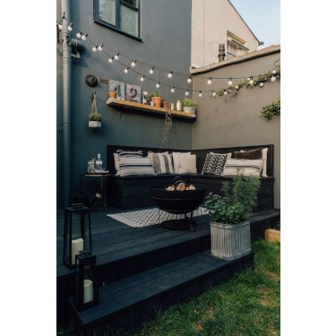 Turn Your Tiny Patio into a Charming Oasis