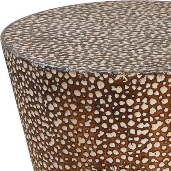 gold accent table