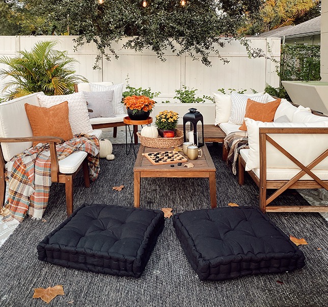 fall outdoor furniture