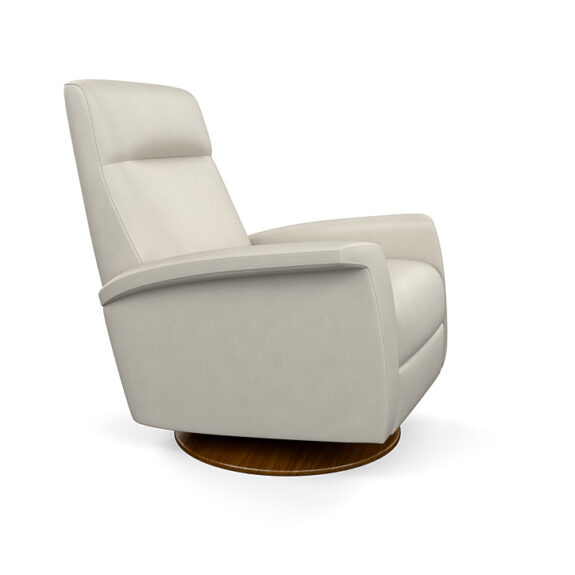 Fallon XT Recliner Bison White Side