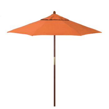 Grove 7.5 Ft Outdoor Umbrella in Melon