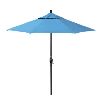 Pacific Trail 7.5 Ft Outdoor Umbrella in Canvas Cyan